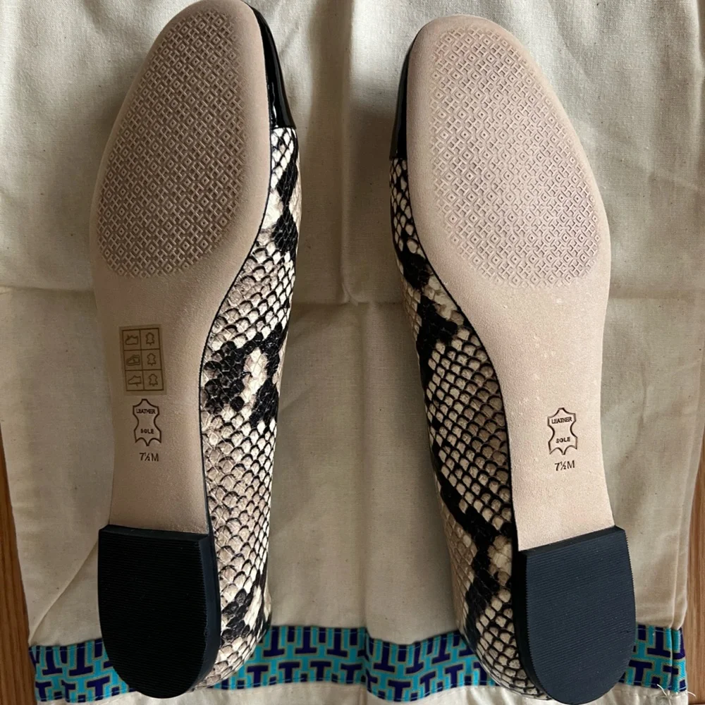 Tory Burch Chelsea Cap-toe ballet flats - Picture 3 of 6